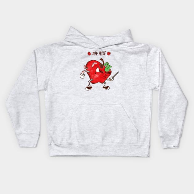 Bad Apple Kids Hoodie by Adam Ahl